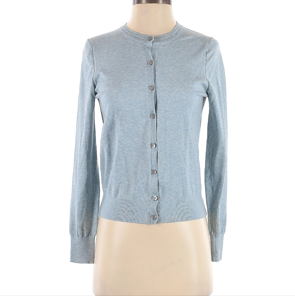 Light Blue Women's Cardigan Sweater
